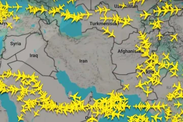 එක්සත් අරාබි එමීර් රාජ්‍යය ගුවන් කලාපය වසා දමයි - මැදපෙරදිගම ඇවිලෙයි