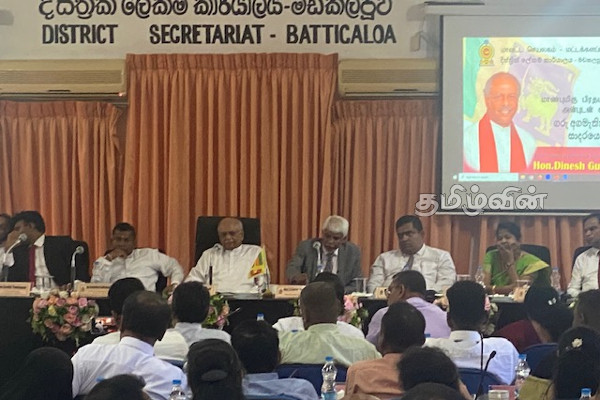 கிழக்கு மாகாண வளங்களை பயன்படுத்தி உணவு உற்பத்தியை அதிகரிக்க திட்டம்: தினேஸ் குணவர்த்தன | Dinesh Gunawardana And Eastern Province Visit