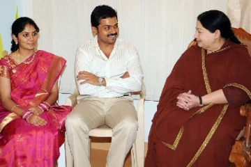 அண்ணன் காதலால் மிரட்டி வைக்கப்பட்ட நடிகர் கார்த்தி? ஜெயலலிதா கொடுத்த அட்வைஸ்..