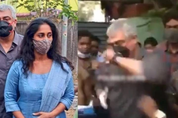 செல்ஃபி எடுத்த ரசிகரின் மொபைலை கோபமாக பிடிங்கிய தல அஜித்! வைரலாகும் வீடியோ.