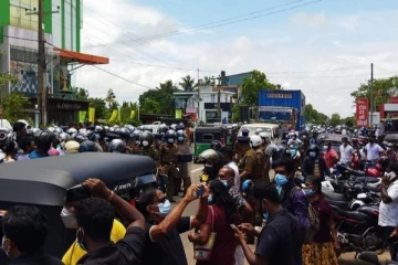 தோல்வியடையும் கோட்டாபயவின் முயற்சி!! இன்றும் விரட்டியடிக்கப்பட்ட ஆதரவாளர்கள்
