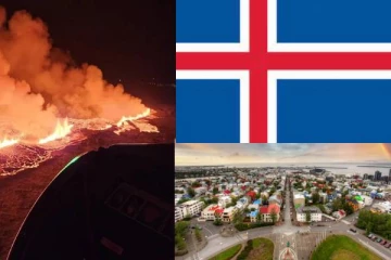 ஐஸ்லாந்தில் எரிமலை வெடிப்பு : 4 ஆயிரம் பேர் வெளியேற்றம்