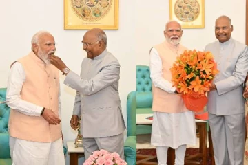 மோடியின் வெற்றிக்கு வாழ்த்து தெரிவித்த ராம் நாத் கோவிந்த்