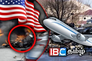 வாகன தரிப்பிடத்தில் விழுந்து நொறுங்கிய விமானம் : ஐந்து பேர் படுகாயம் (காணொளி)