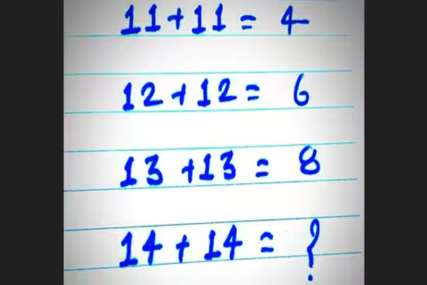 Brain teaser: இந்த புதிருக்கு விடை தெரிந்தால் நீங்கள் ஜீனியஸ் தான் - விடை என்ன? | Brain Teaser If You Solve This Tricky Maths Brain teaser: இந்த புதிருக்கு விடை தெரிந்தால் நீங்கள் ஜீனியஸ் தான் - விடை என்ன? | Brain Teaser If You Solve This Tricky Maths