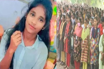 மாணவி பிரியா உயிரிழப்பு - கல்லுாரியில் மௌன அஞ்சலி செலுத்திய மாணவர்கள்