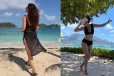 ஆப்ரிக்க Seychelles பீச்சில் நீச்சல் ஆடையில் நடிகை டாப்ஸி!!