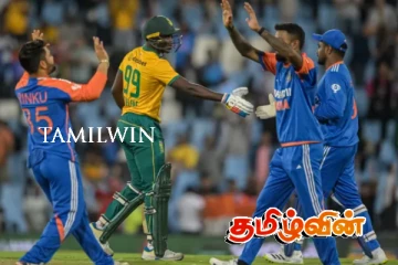 தென்னாபிரிக்காவுக்கு எதிரான போட்டியில் மீண்டும் வெற்றி பெற்ற இந்தியா