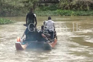 පුද්‍ගලයෙක් අත්අඩංගුවට ගන්න ගිය පොලිස් නිලධාරියෙක් අතුරුදන්.