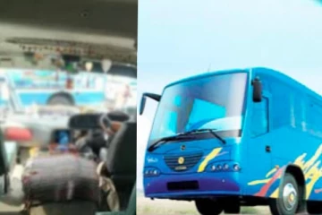 සුකෝපභෝගී බස් රථයක් තුල හොර රහසේ තහනම් වැඩක් කළ 06ක් කොටුවෙයි..