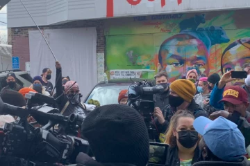 ‘‘நீதி கிடைச்சிடுச்சு  ஆனால் நீதிக்கான போராட்டம் இன்னும் முடியவில்லை’’  - ஜார்ஜ் பிளாய்டு கொலை வழக்கு தீர்ப்பை கொண்டாடும் மக்கள்