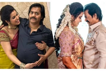 47 வயதில் அப்பாவாகும் காமெடி நடிகர்.. வீடியோவுடன் அறிவித்த சீரியல் நடிகை சங்கீதா..