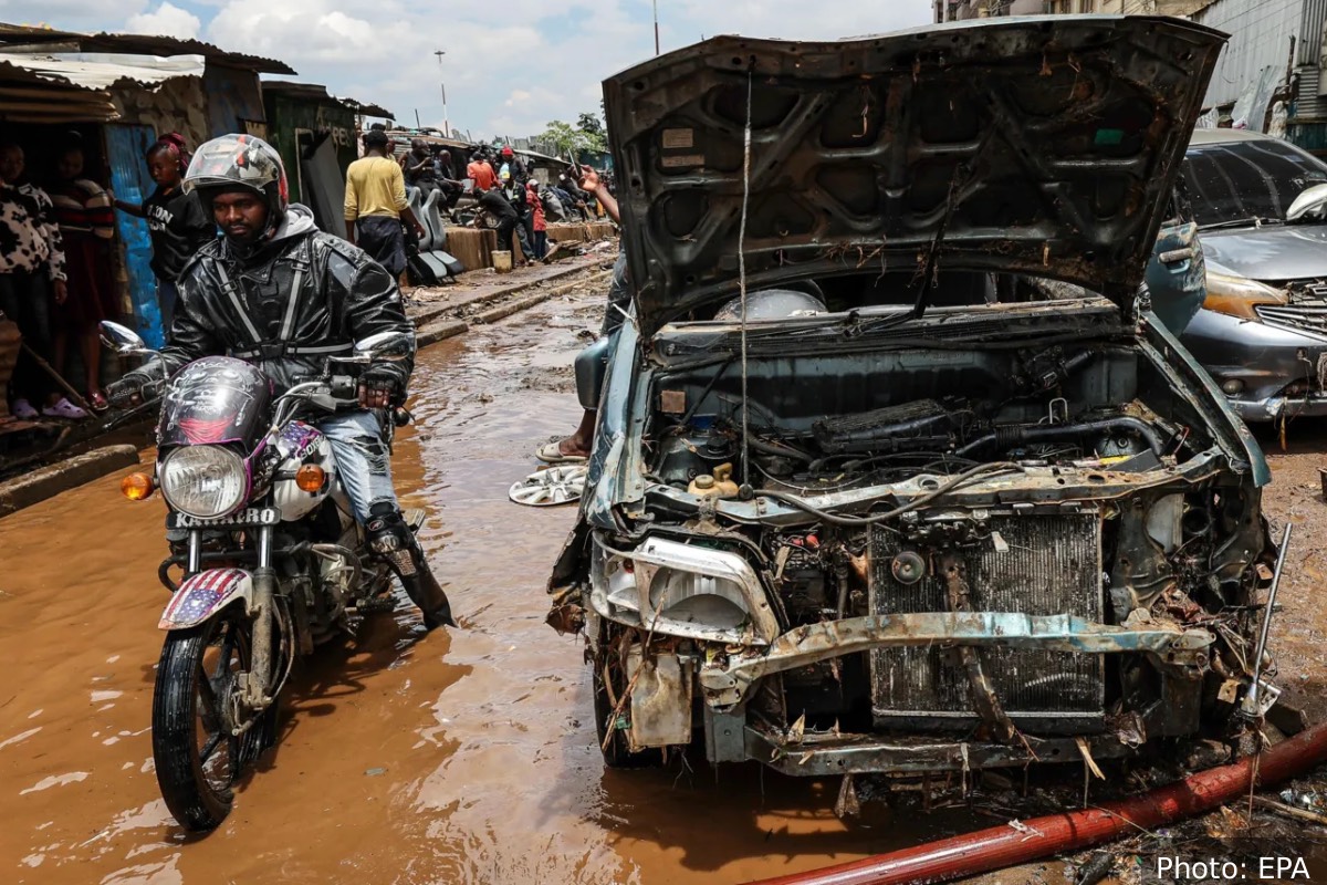 கென்யாவில் கொட்டித் தீர்க்கும் கனமழை: பலி எண்ணிக்கை 66 ஆக உயர்வு | Kenya Heavy Rains Death Doll Increase To 66