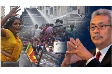 கோட்டாபயவுக்கு எதிரான மக்கள் போராட்ட பின்னணியில் ராஜபக்ச குடும்பத்தவரே!