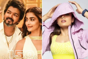 அரபிக் குத்துக்கு ஸ்டேப் போட்ட தளபதி 66 பட நாயகி ! அதுவும் பாலிவுட் நடிகருடன்..