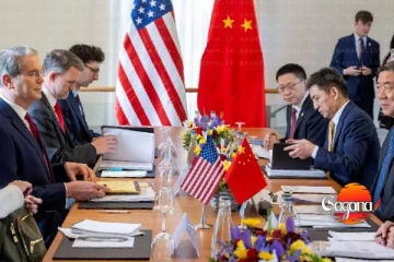 චීන-ඇමරිකා ආර්ථික හා වෙළඳ සාකච්ඡා ඵලදායී බව චීනය කියයි