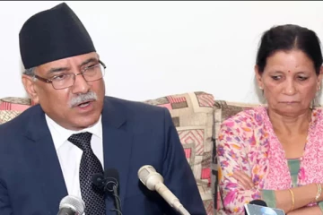 நேபாள நாட்டு பிரதமரின் மனைவி காலமானார்