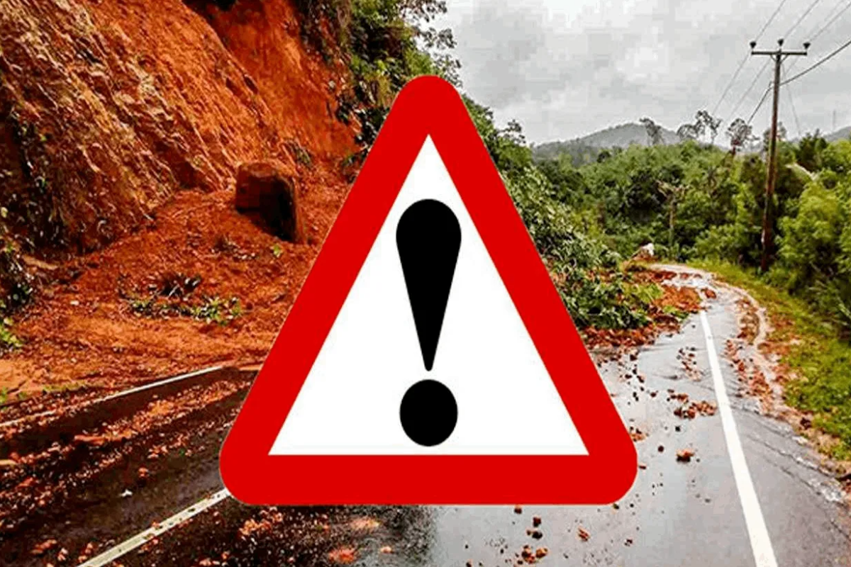 சீரற்ற வானிலை ; நான்கு மாவட்டங்களுக்கு மண்சரிவு எச்சரிக்கை | Landslide Warning Issued For Four Districts