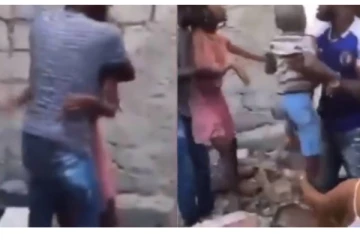 நிலநடுக்கத்தால் சிக்கிய தாய்-மகனை காப்பாற்ற போரடிய துயரம்! கண்கலங்க வைக்கும் வீடியோ: 200-க்கு மேற்பட்டோர் பலி