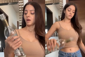 கையில் மது பாட்டில்.. நடிகை வேதிகாவா இப்படி? வீடியோ வைரல்