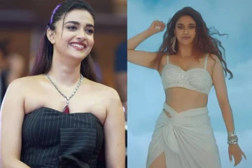 திருமணத்திற்கு முன் கிளாமர் குயினாக மாறிய நடிகை கீர்த்தி சுரேஷ்.. வைரலாகும் பாடல்