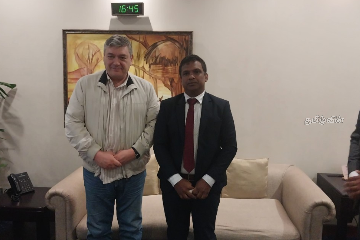 இலங்கைக்கு வருகை தந்துள்ள ரஷ்ய வெளிவிவகார அமைச்சர் | Russian Foreign Minister Visits Sri Lanka இலங்கைக்கு வருகை தந்துள்ள ரஷ்ய வெளிவிவகார அமைச்சர் | Russian Foreign Minister Visits Sri Lanka