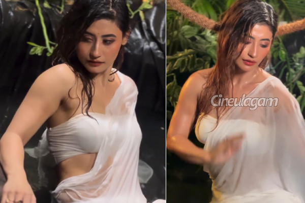 விஜய் டிவி சுனிதாவா இப்படி? தண்ணீரில் நனைந்தபடி வேற லெவல் கிளாமர் வீடியோ | Vijay Tv Sunita Gogoi Glam Video Stuns Fans