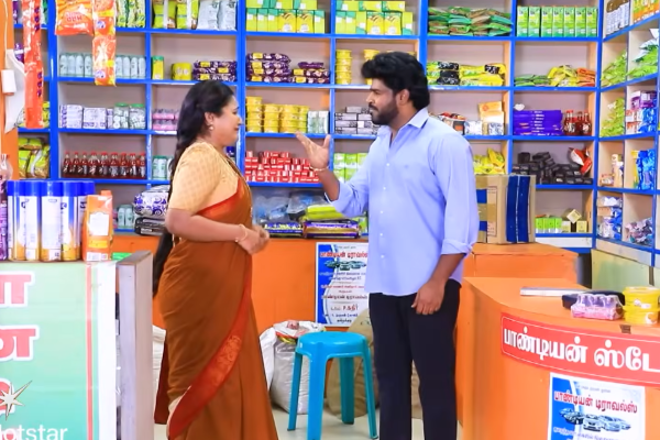 தற்கொலை செய்துகொள்ளப்போகும் மயில், அதிர்ச்சியில் மீனா.. பரபரப்பான பாண்டியன் ஸ்டோர்ஸ் 2 சீரியல் புரோமோ | Thangamyil Take Suicide Decision In Pandian Stores தற்கொலை செய்துகொள்ளப்போகும் மயில், அதிர்ச்சியில் மீனா.. பரபரப்பான பாண்டியன் ஸ்டோர்ஸ் 2 சீரியல் புரோமோ | Thangamyil Take Suicide Decision In Pandian Stores