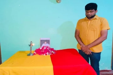 மன்னாரில் தடைகளைத் தாண்டி தியாக தீபம் திலீபனின் நினைவேந்தல் அனுஸ்டிப்பு