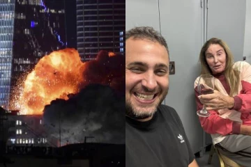 போர் பதற்றத்தின் இடையே டெல் அவிவில் மது அருந்தும் பிரபலம்