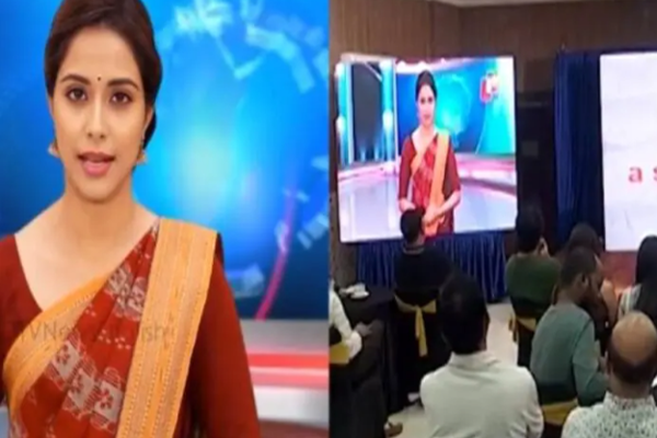 இந்தியாவில் முதன்முறையாக ஏஐ செய்தி வாசிப்பாளர் அறிமுகம்! | Ai News Reader Indian News Channel New Update
