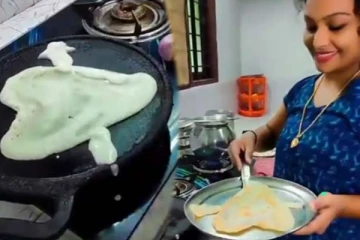 மனைவியின் இதய வடிவில் தோசை! காதலுக்கு நொடியில் கணவர் வைத்த முற்றுப்புள்ளி