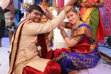 வெளிநாட்டு பெண்ணை இந்து முறைப்படி திருமணம் செய்து கொண்ட இந்திய இளைஞர்! வைரலாகும் புகைப்படங்கள்