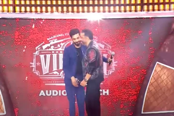 அரங்கத்தை அதிர விட்ட அணிருத்.... கம்பீரமாக ஒலித்த கமலின் குரல்! இணையத்தை திணற வைத்த ப்ரோமோ