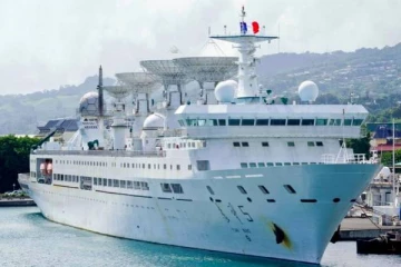 இலங்கை துறைமுகத்திற்குள் தடையை மீறி நுழையும் சீன உளவு கப்பல்!