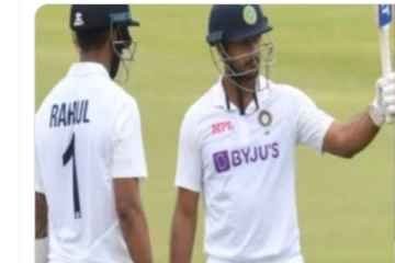 செஞ்சுரியன் போட்டியில் புஜாரா இரண்டாவது கோல்டன் டக் ; ராகுல் - அகர்வால் அரைசதம் எடுத்து  சாதனை