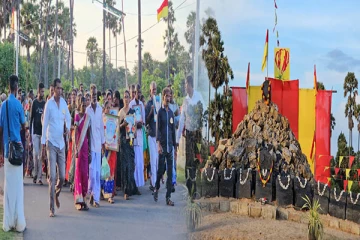 மாவீரர் தினத்தினை முன்னிட்டு சாட்டி மாவீரர் துயிலும் இல்லத்தில் நினைவேந்தல்