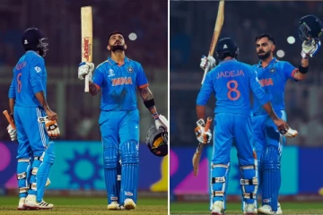 சச்சின் சாதனை சமன் செய்த விராட் கோலி: 327 ஓட்டங்களை இலக்காக நிர்ணயித்தது இந்தியா