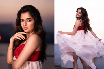 பட ப்ரோமோஷனுக்கு கிளாமர் உடையில் வந்த ஆஷிகா ரங்கநாதன்