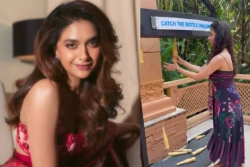 நடிகை கீர்த்தி சுரேஷ் வெளியிட்ட காமெடி வீடியோ!! கலாய்க்கும் நெட்டிசன்கள்..