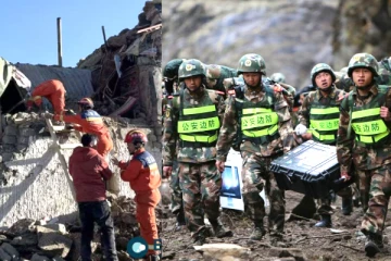 திபெத்தில் 3 மணி நேரத்தில் 50 நிலநடுக்கம்., இதுவரை 195 பேர் பலி