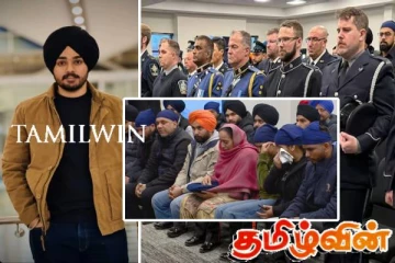 கனடாவில் கொல்லப்பட்ட இந்திய இளைஞர்: பேண்டு வாத்தியம் முழங்க நடைபெற்ற இறுதி அஞ்சலி