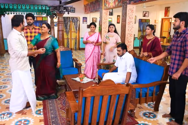 பாண்டியன் ஸ்டோர்ஸ் குடும்பத்தில் ஏற்பட்ட பிரிவு.. கடும் கோபத்தில் பாண்டியன்.. பரபரப்பான கட்டத்தில் சீரியல் | Pandian Decision Shock Pazhani In Pandian Stores 2 பாண்டியன் ஸ்டோர்ஸ் குடும்பத்தில் ஏற்பட்ட பிரிவு.. கடும் கோபத்தில் பாண்டியன்.. பரபரப்பான கட்டத்தில் சீரியல் | Pandian Decision Shock Pazhani In Pandian Stores 2