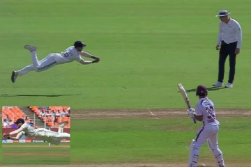 448 ஓட்டங்கள் குவித்து டிக்ளேர்: ஸ்பைடர்மேன் போல் பறந்து கேட்ச் செய்த வீரர்..மிரண்ட எதிரணி