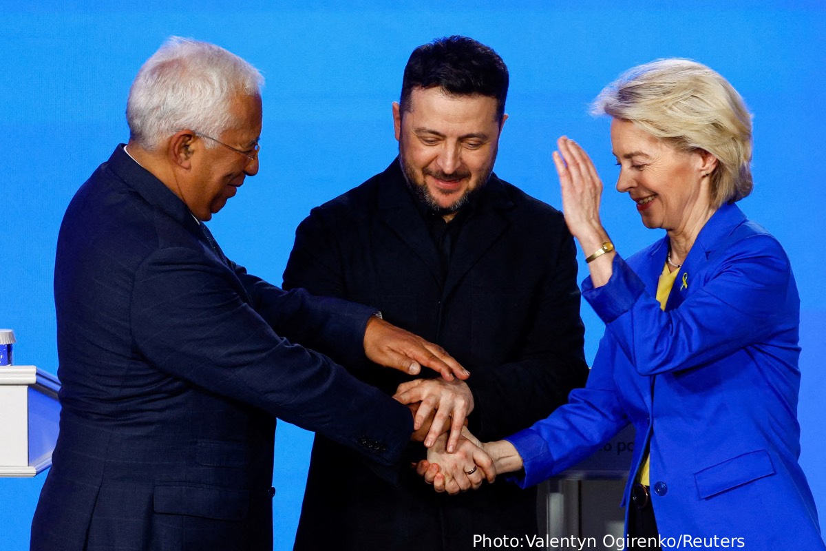 சைப்ரஸில் ஒன்றுகூடிய ஐரோப்பிய தலைவர்கள்: உக்ரைனுக்கு €90 பில்லியன் நிதியுதவி | Eu Leaders Gathered In Cyprus Ukraine Get Aid