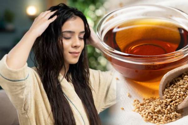 முடி உதிர்வை நிறுத்த உதவும் நல்லெண்ணெய்.., எப்படி பயன்படுத்துவது? | Sesame Oil To Stop Hair Fall In Tamil
