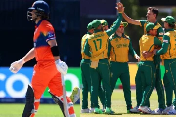 டி20 உலகக்கிண்ணம்: பார்ட்மேனின் அசுரவேகத்தில் காலியான நெதர்லாந்து