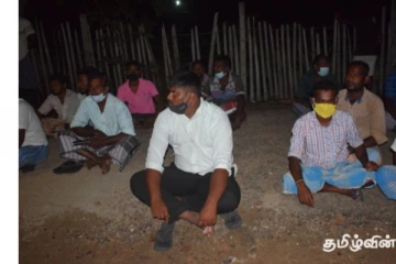 நாசிவன்தீவில் தீர்மானத்தை மீறி மீண்டும் இரவோடு இரவாக மணல் அகழ்வு:போராட்டத்தில் குதித்த பிரதேச மக்கள்