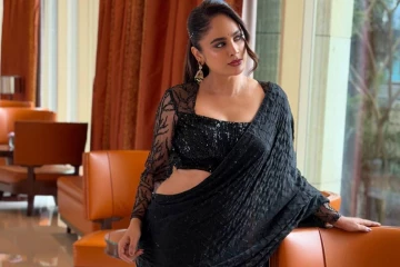 கருப்புநிற சேலையில் நடிகை நந்திதா ஸ்வேதா!! புகைப்படங்கள்..