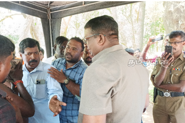 வெடுக்குநாறி மலையில் சிலை வைக்க மீண்டும் தடை ஏற்படுத்திய பொலிஸார்(Photos) | Department Blocked The Installation Of The Statue